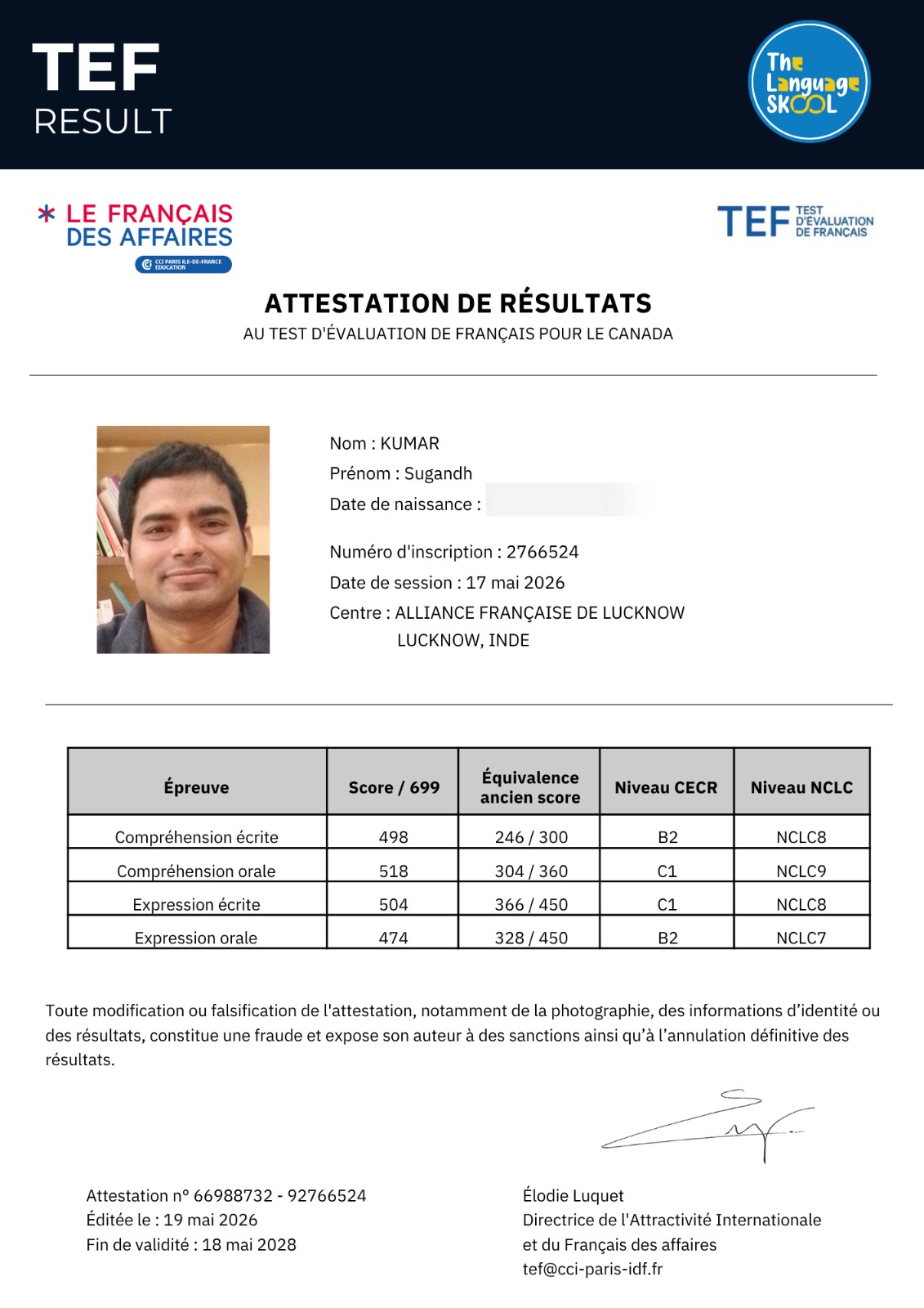 Certificate for SUGANDH KUMAR